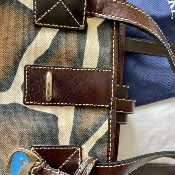 Dooney & Bourke Giraffe Print Bag - Picture 2 of 11